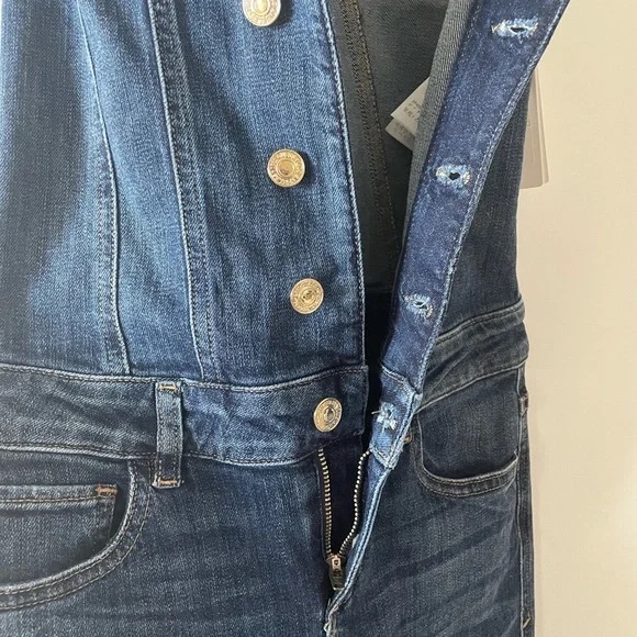 GUESS woman's Jean jumpsuit xs - Picture 3 of 6